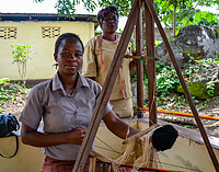 Eine Auszubildende bei Konomusu